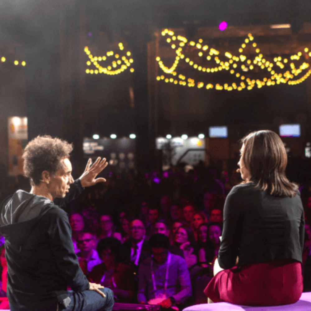 Holly Ransom and Malcolm Gladwell