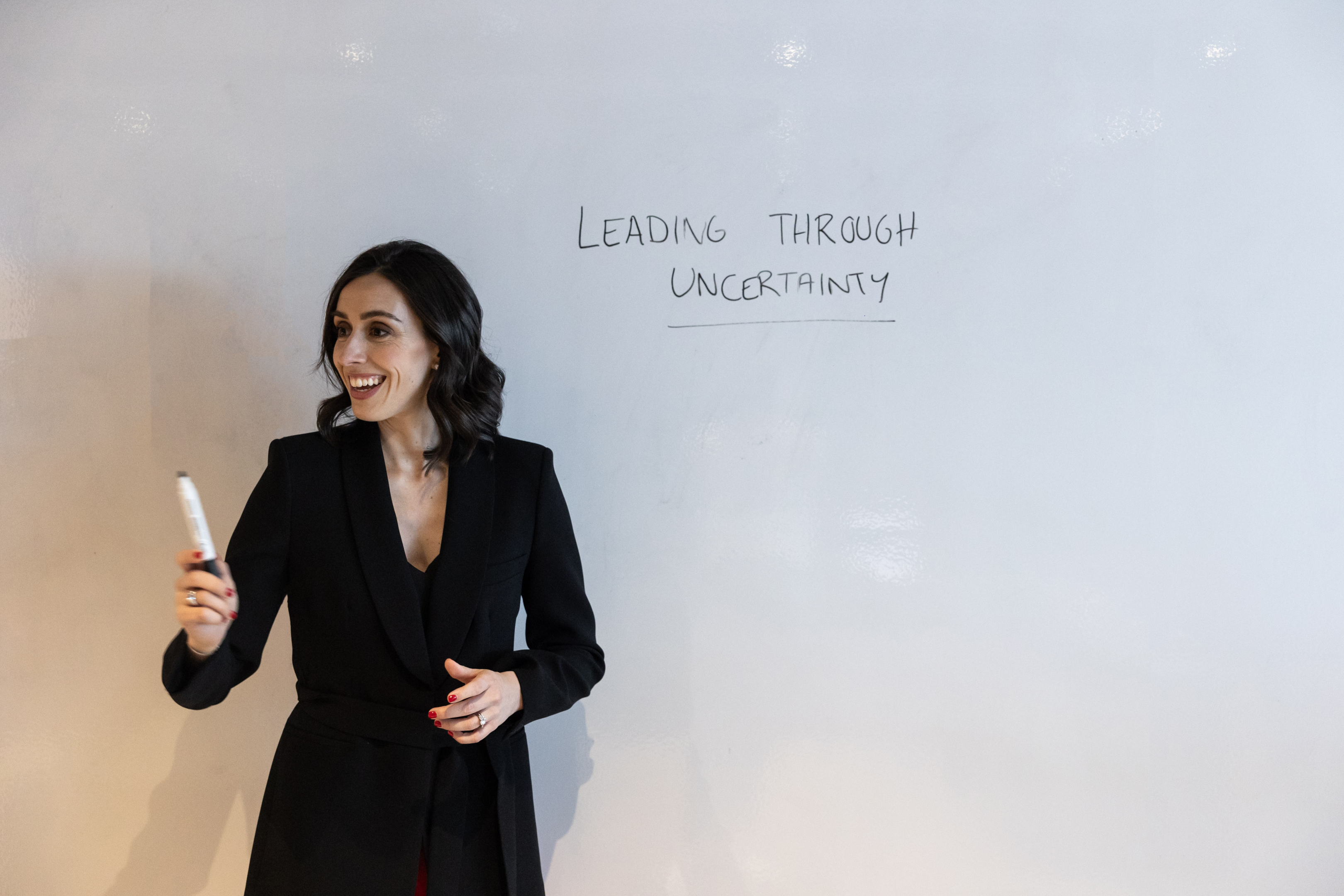 Holly Ransom, CEO & Founder Emergent Leadership Development, delivering leadership training