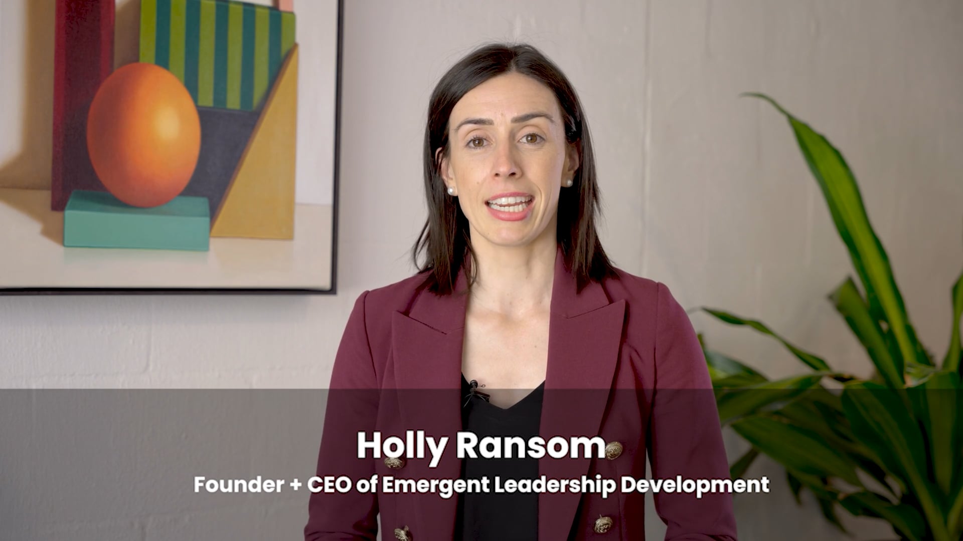 Holly Ransom - Emergent Leadership Development