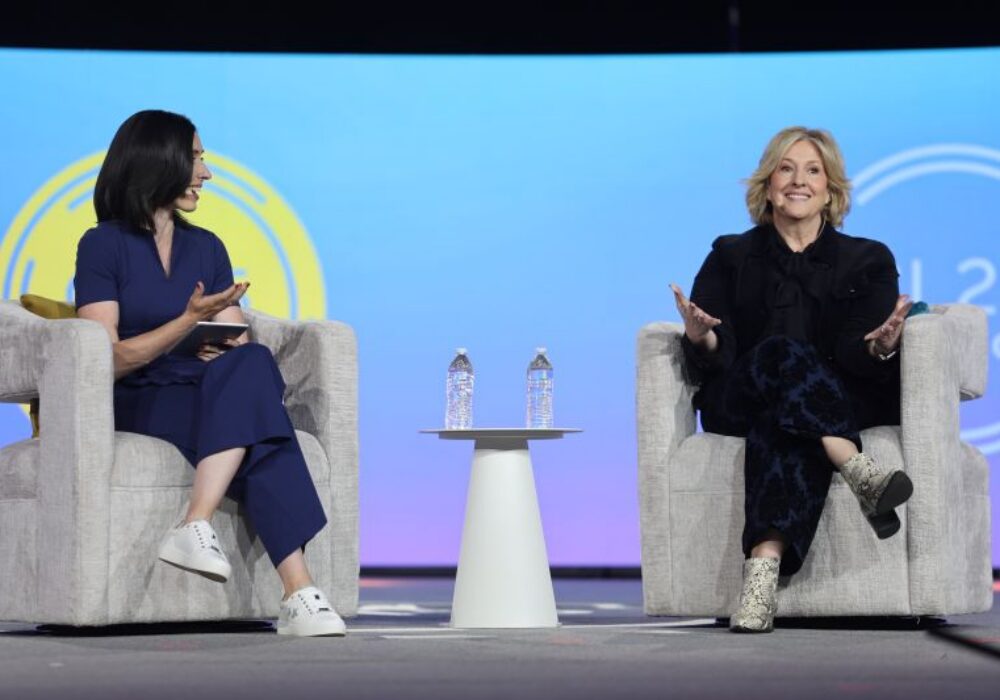 Holly Ransom and Brené Brown at PCMA 2025