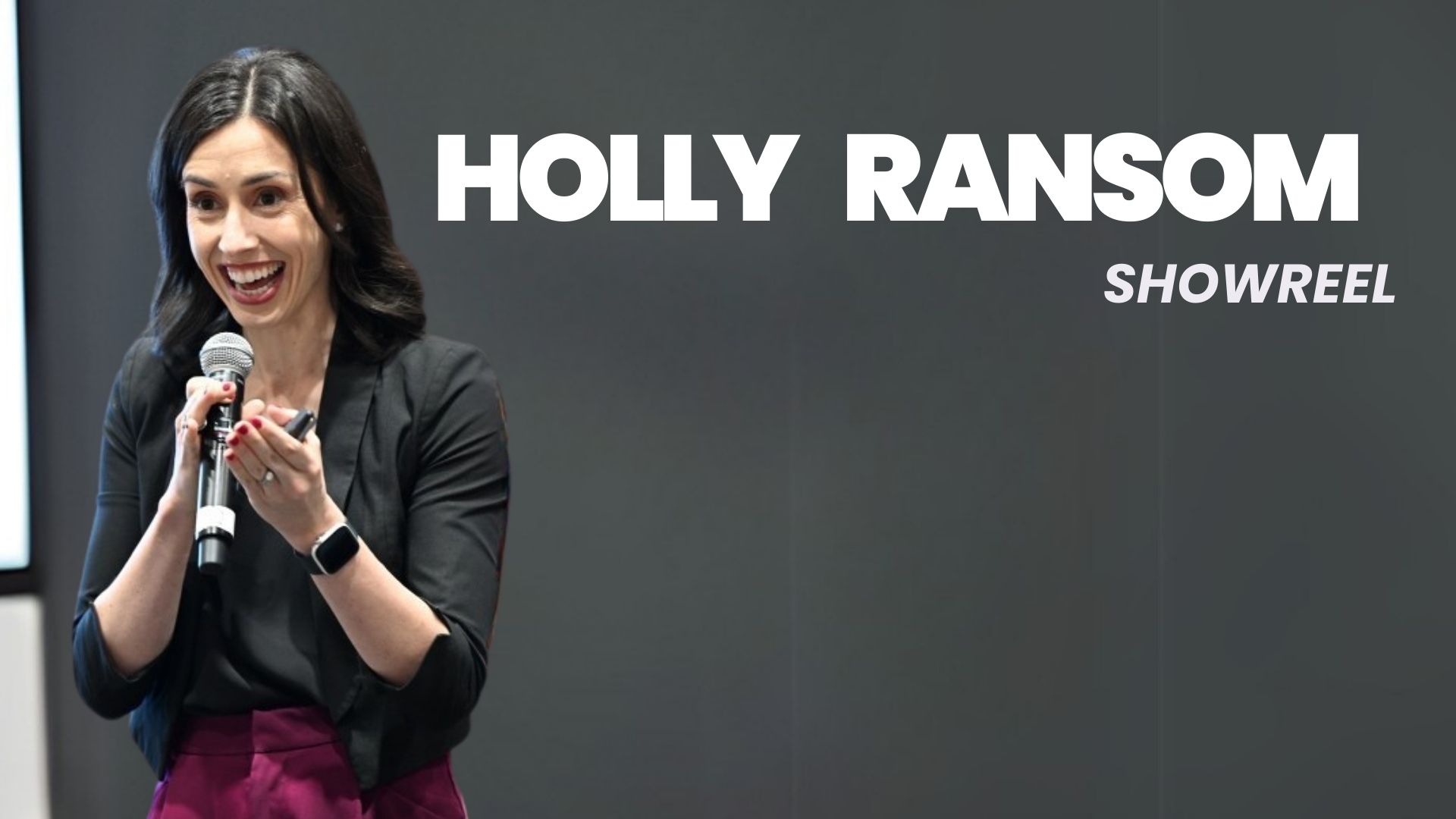 Holly Ransom Speaker Showreel