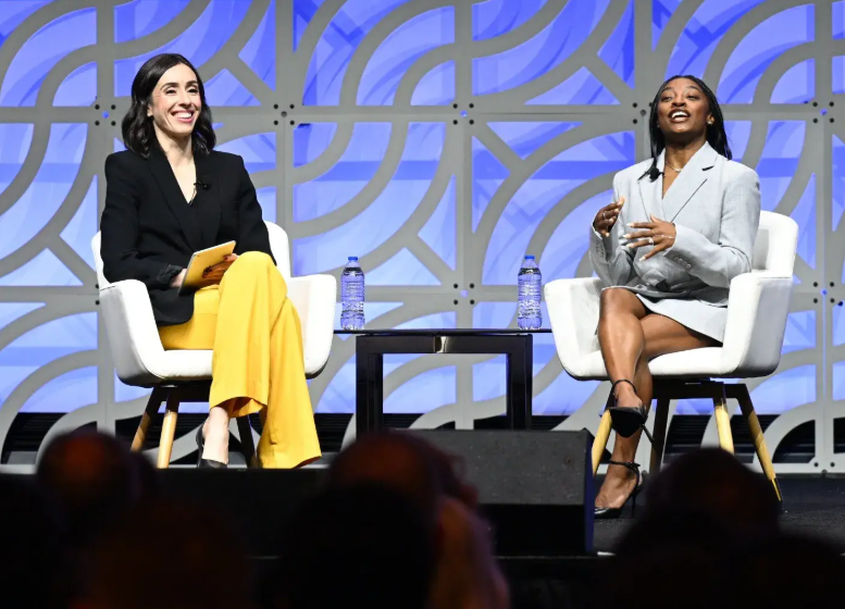 Simone Biles on resilient, human-centred leadership